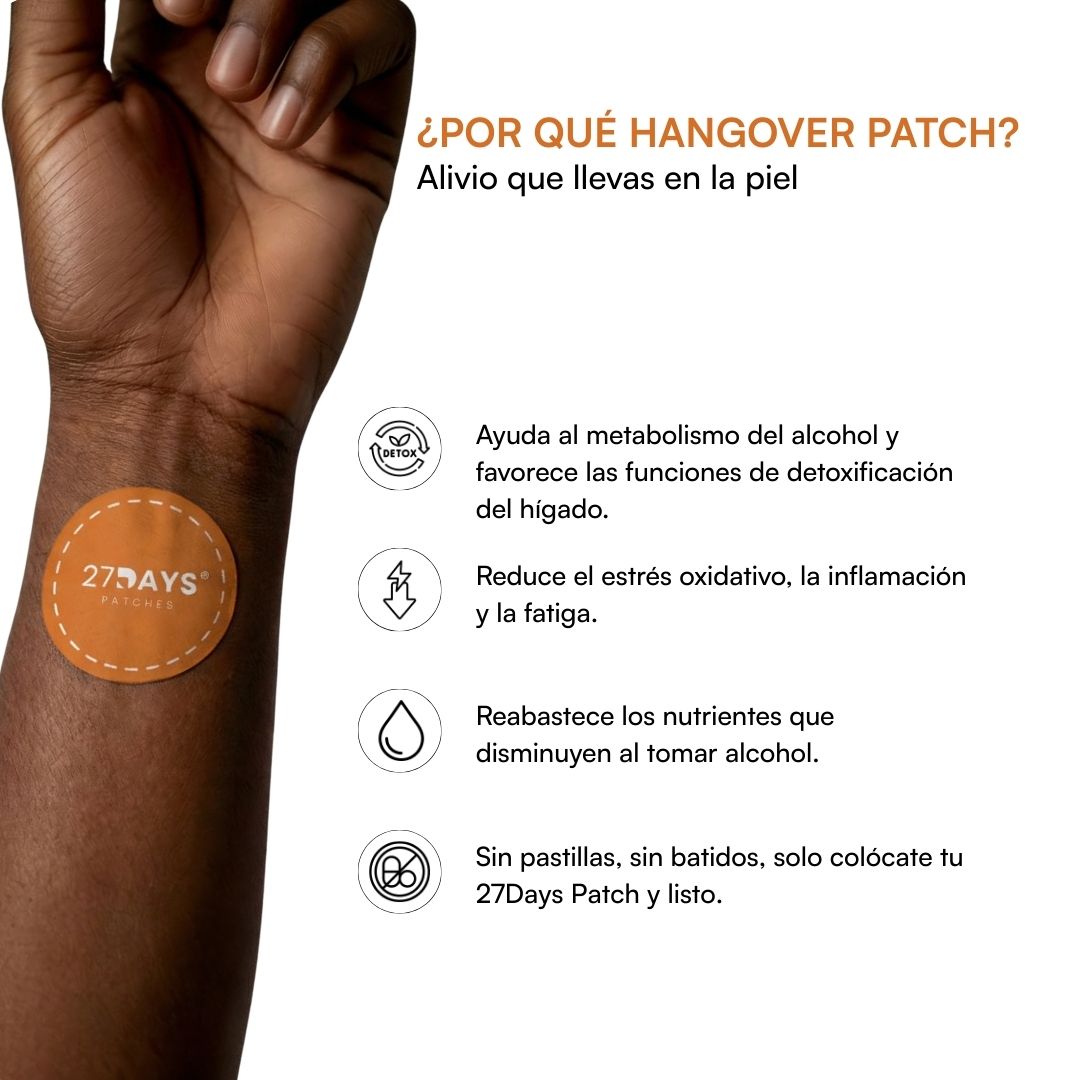 Parches Hangover – 27DAYS®