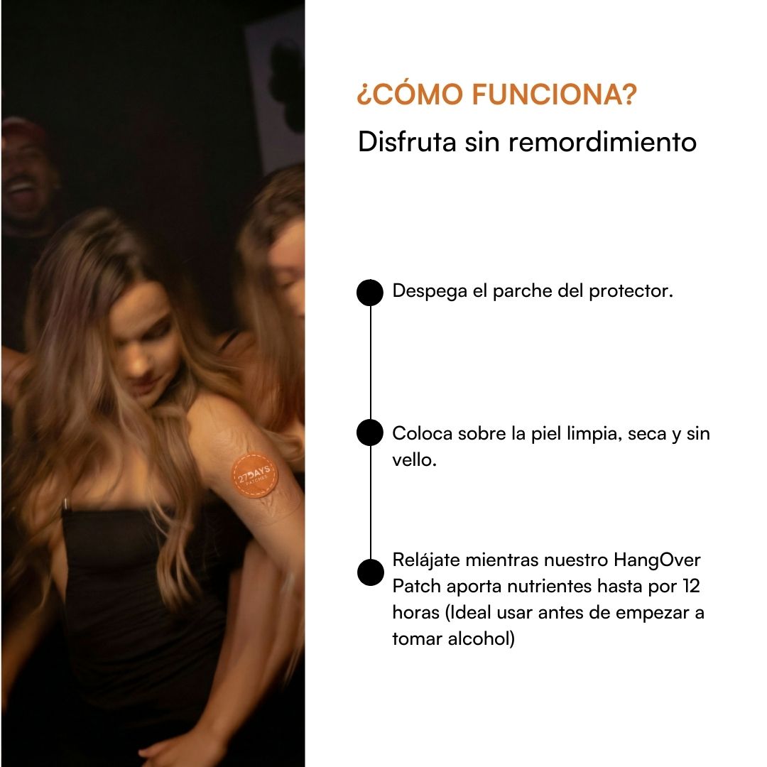 Parches Hangover – 27DAYS®