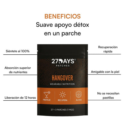 Parches Hangover – 27DAYS®