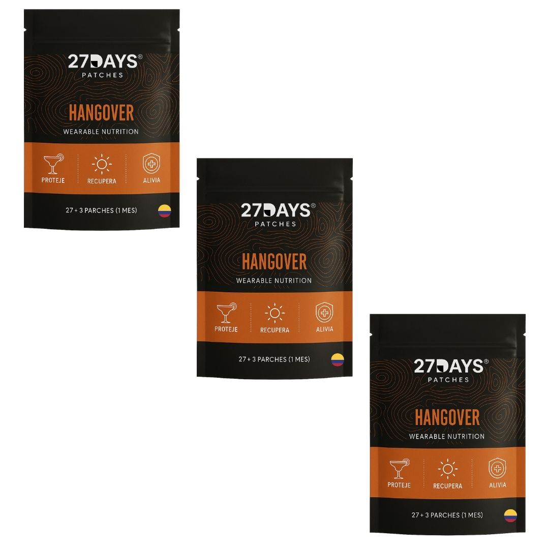 Parches Hangover – 27DAYS®