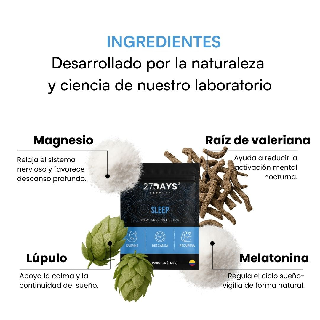 Parches Sleep – 27DAYS®