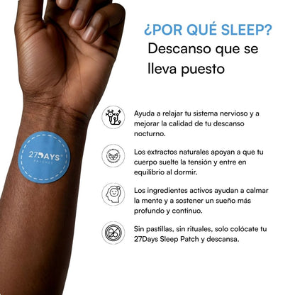 Parches Sleep – 27DAYS®