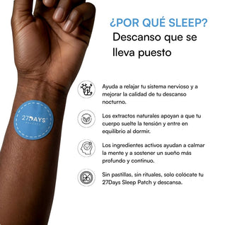 Parches Sleep – 27DAYS®